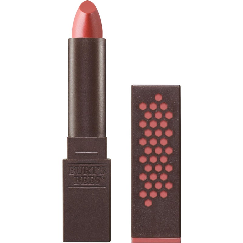 Burt's Bees 100% Natural Glossy Lipstick, Nude Rain - 1 Tube - Image 1