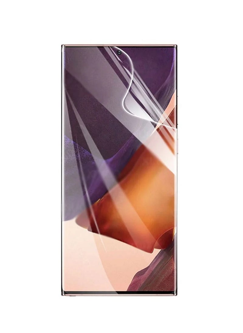 Unipha Flexible TPU Screen Protector Designed For Samsung Galaxy Note20 Ultra 5G Clear HD Self Healing Unbreakable Film - Image 1