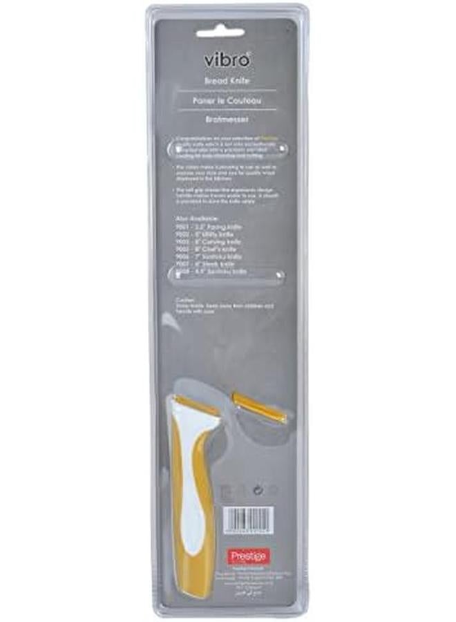 Prestige Plastic Bread 8In Knife Pr9004 Orange - Image 2