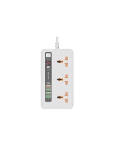 porodo Porodo Multi-Port Power HUB 4 USB-A and 1 USB-C 2m Ultimate Home & Office Kit  - Image 1