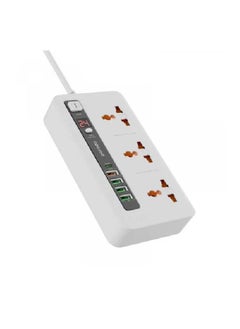 porodo Porodo Multi-Port Power HUB 4 USB-A and 1 USB-C 2m Ultimate Home & Office Kit  - Image 2