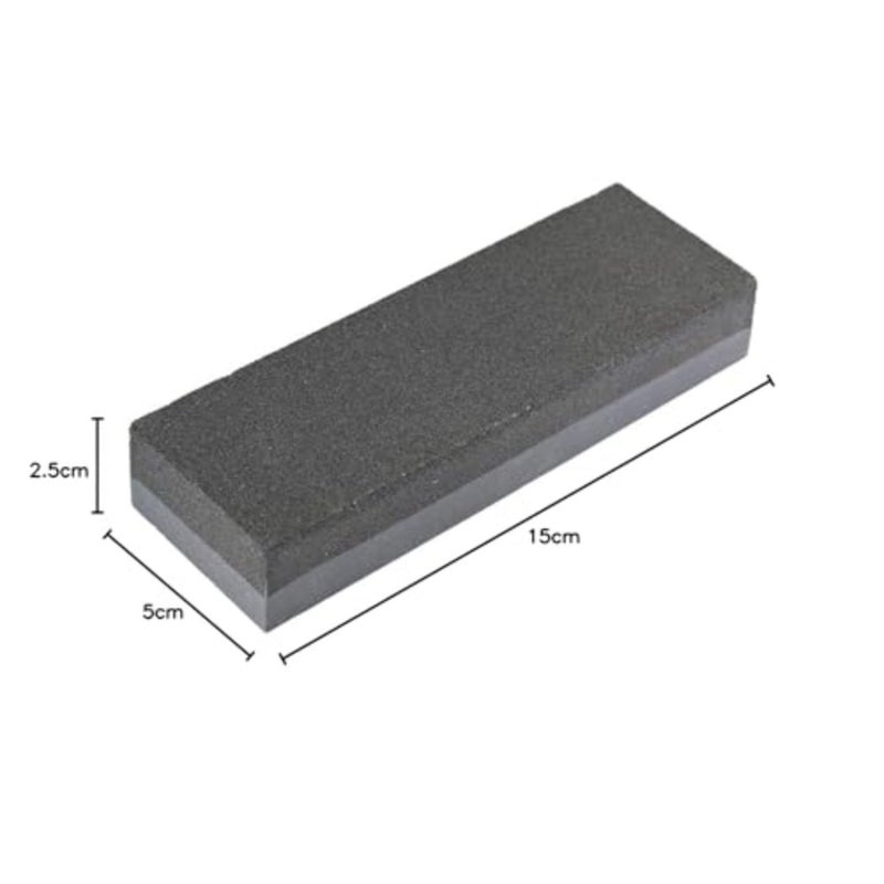 حجر شحذ، رمادي، 15 سم × 5 سم × 2.5 سم - Image 4
