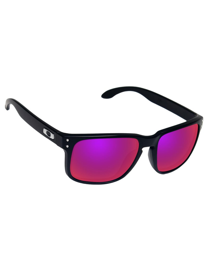 Alphax Midnight Sun Mirrored Polarized Replacement Lenses for Oakley Holbrook OO9102 Sunglasses - Image 3