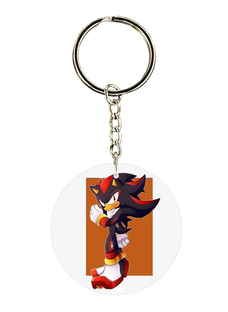 Sonic Printed Keychain