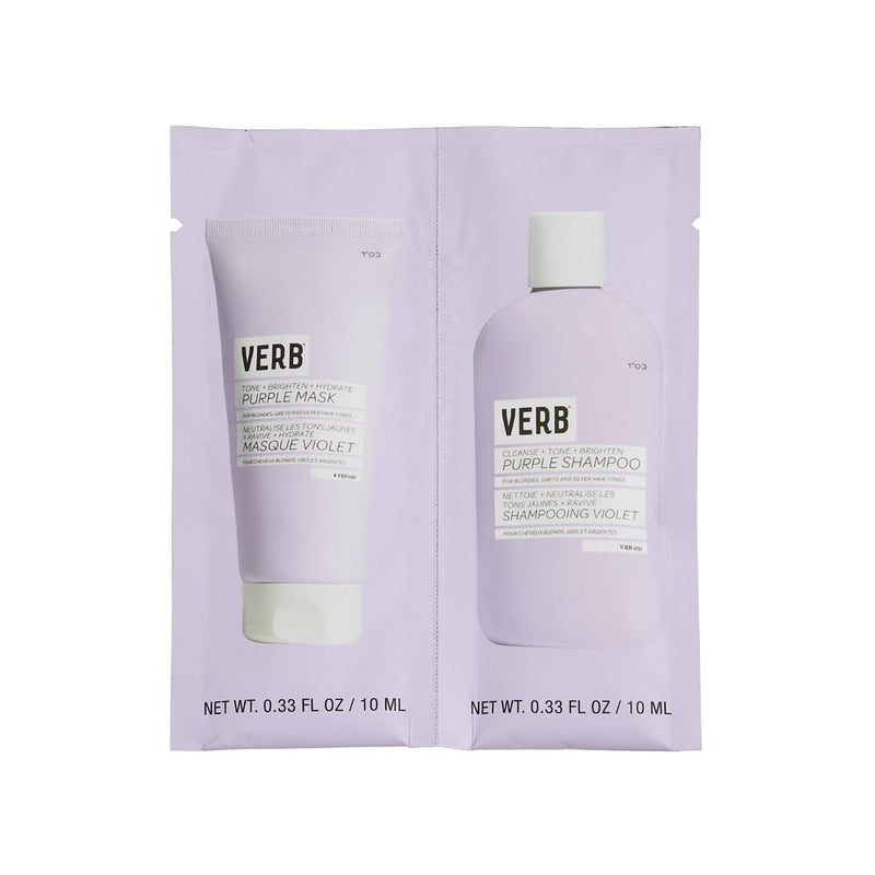 Verb Purple Shampoo  Mask Duo 10ml Packette