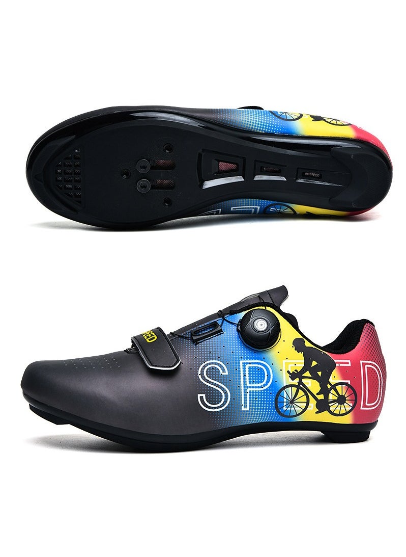 KUYING New Type of Road Lock Cycling Shoes Hard Sole Mountaineering Shoes Racing Sports Shoes  - Image 1