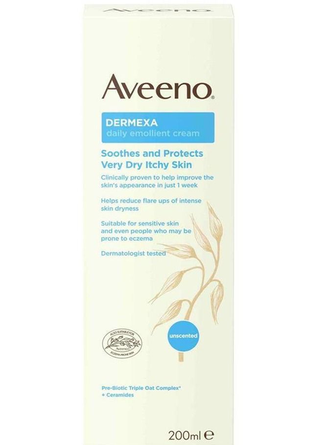 Aveeno Dermexa Emollient Cream 200ml - Image 2