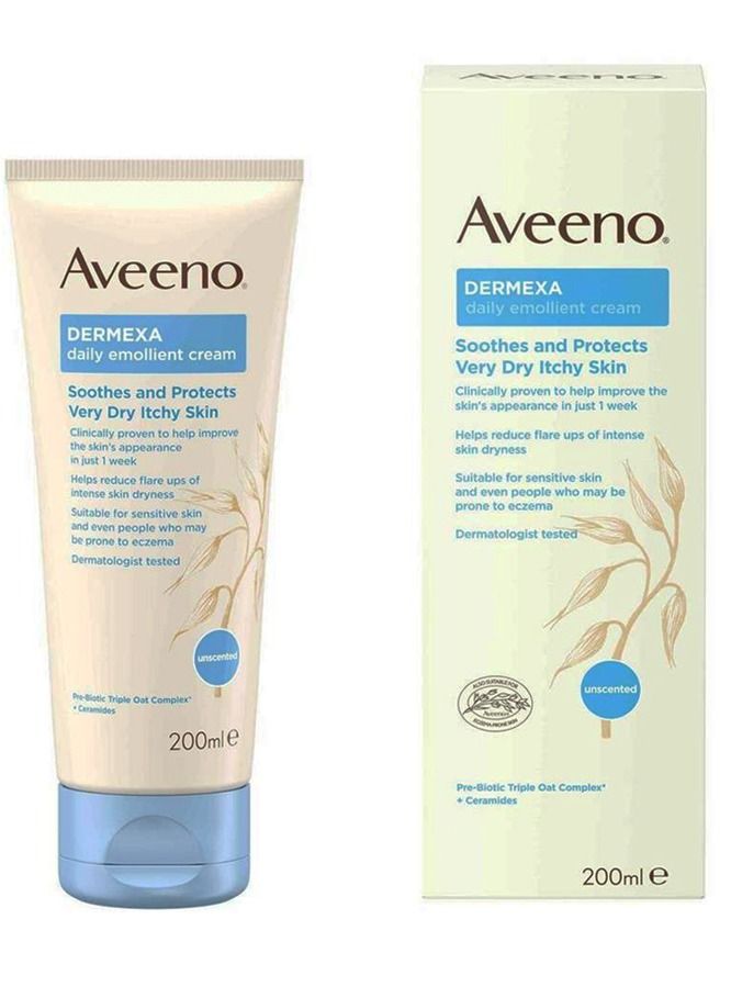 Aveeno Dermexa Emollient Cream 200ml - Image 3