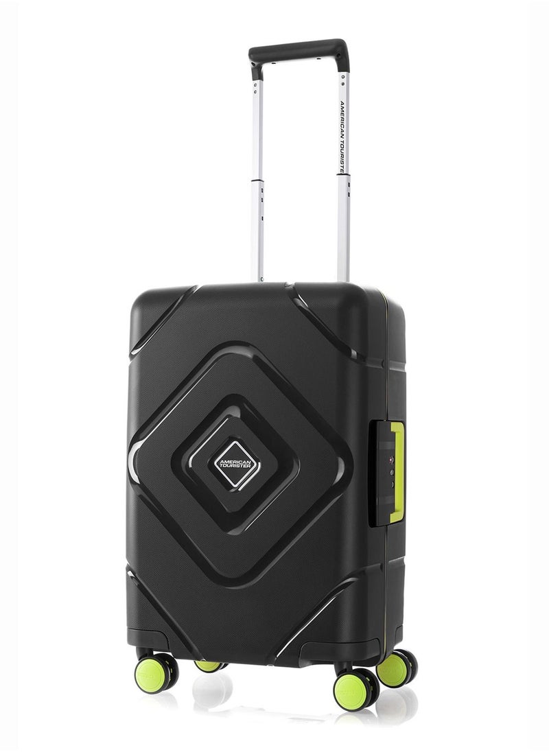 AMERICAN TOURISTER كابينة الأمتعة أمريكان توريستر تريجارد TSA مقاس 55 سم - أسود  - Image 1