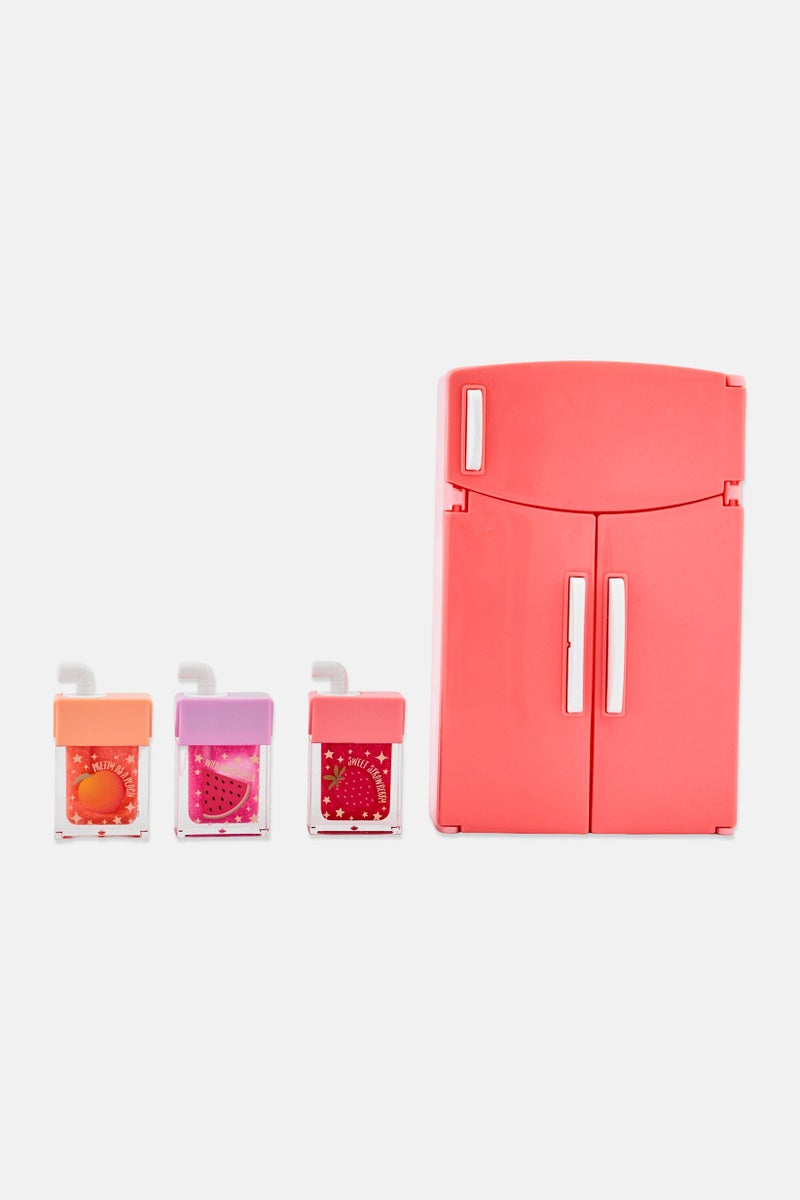 3C4G 5 Pcs Make It Real Mini Fridge Lip Gloss Set - Image 4