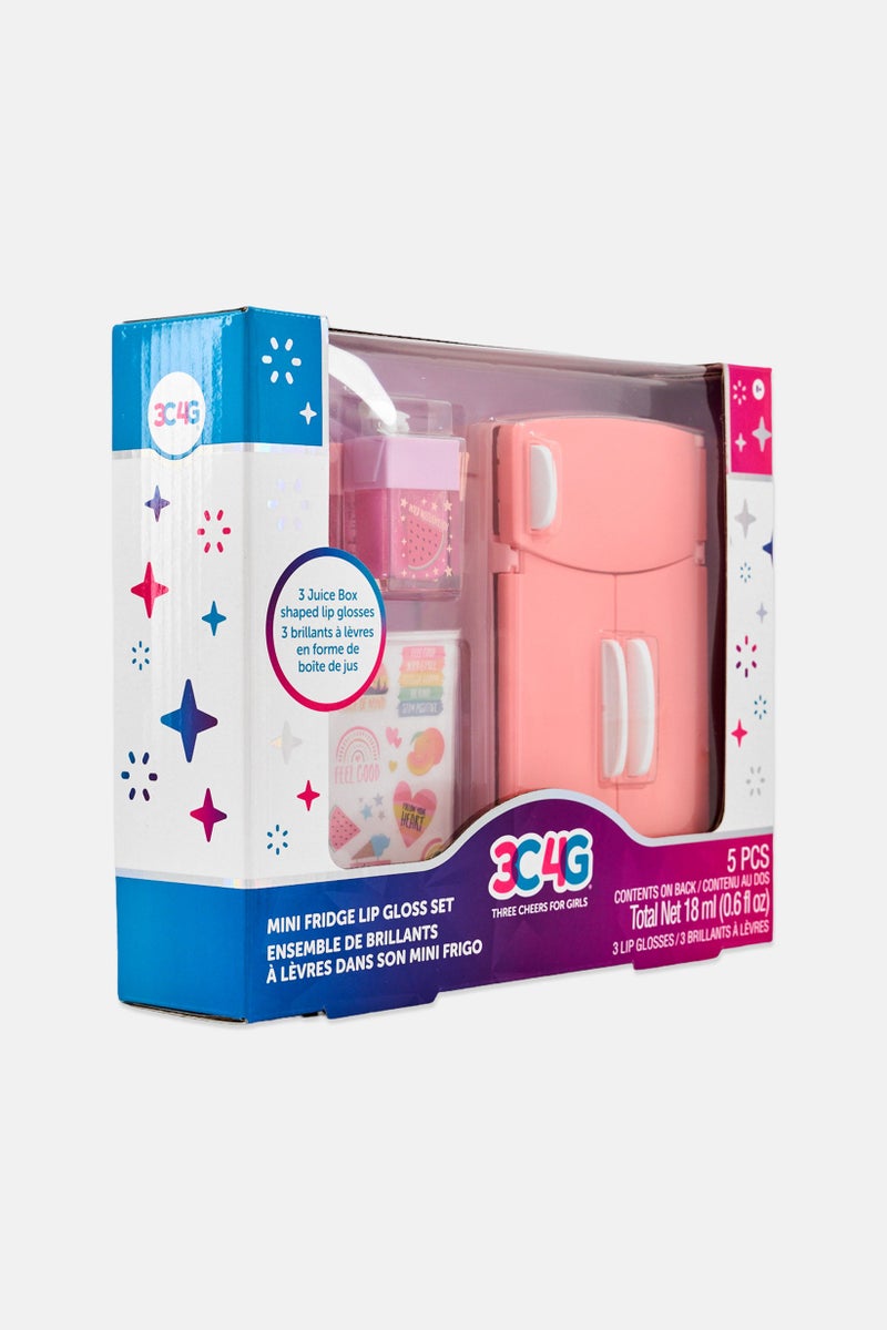 3C4G 5 Pcs Make It Real Mini Fridge Lip Gloss Set - Image 2