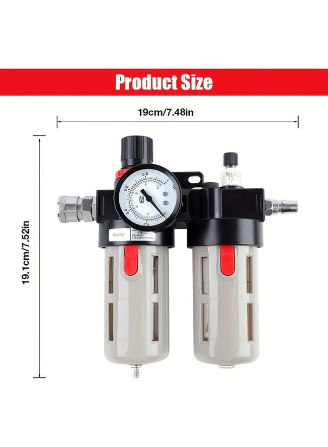 BFC2000 Japanese Interface Air Compressor Filter Regulator Kit 1 4 Inch Oil Water Separator - Image 3