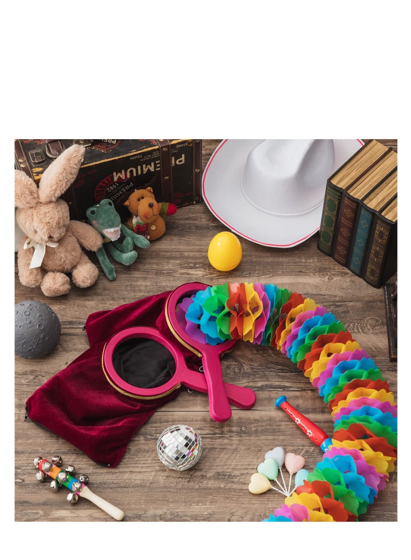 SYOSI Magic Props Change Bag, Magic Change Bag with Zipper Twisting Handle Make Things Appear Disappear, Magic Trick Bag, Magic Stage Prop Accessories for Kids Adults Boys Girls Gift (2 Pcs) - Image 4