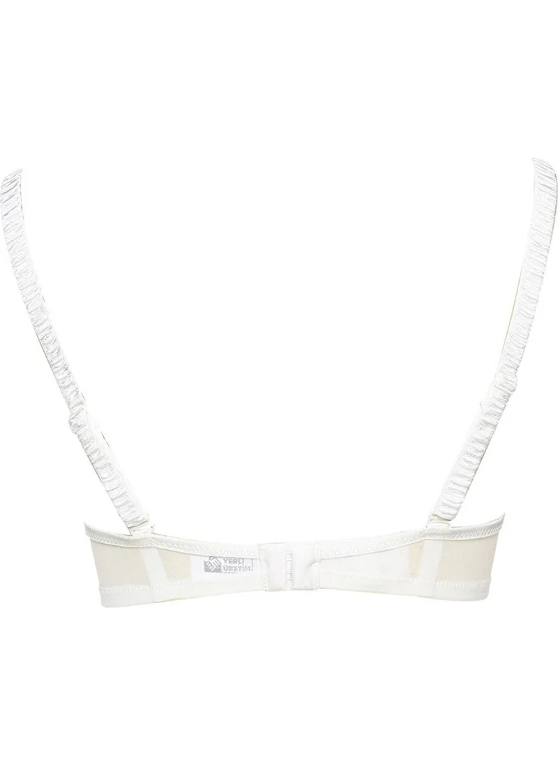 Magic Form 2685 Supported Lace Bra - Ecru