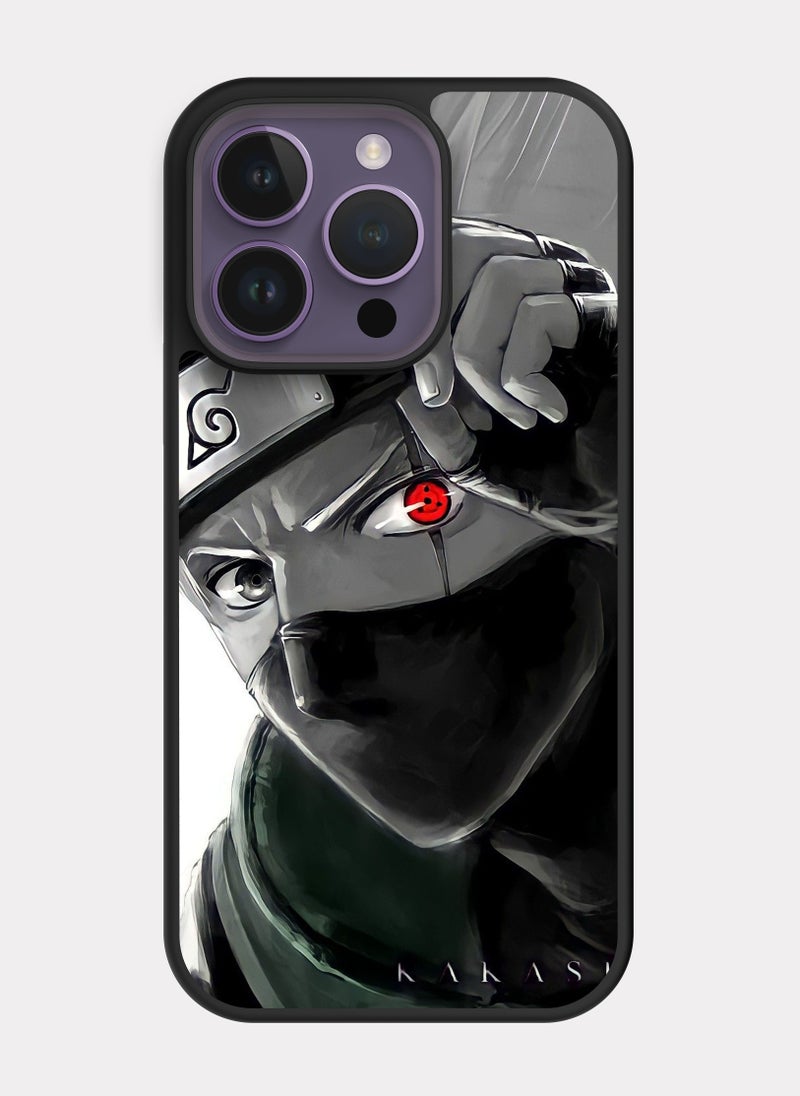 PXLAAT iPhone 14 Pro case cover Naruto Kakashi - Image 1