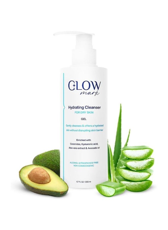 Glow Mark Hydrating Cleanser Gel For Dry Skin - 200ML - Image 1