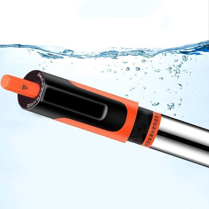 Meridian Aquarium Heater Stainless Steel Adjustable 17-35℃ 100W Water Temperature Control for Freshwater and Marine Tanks - CT - Image 2