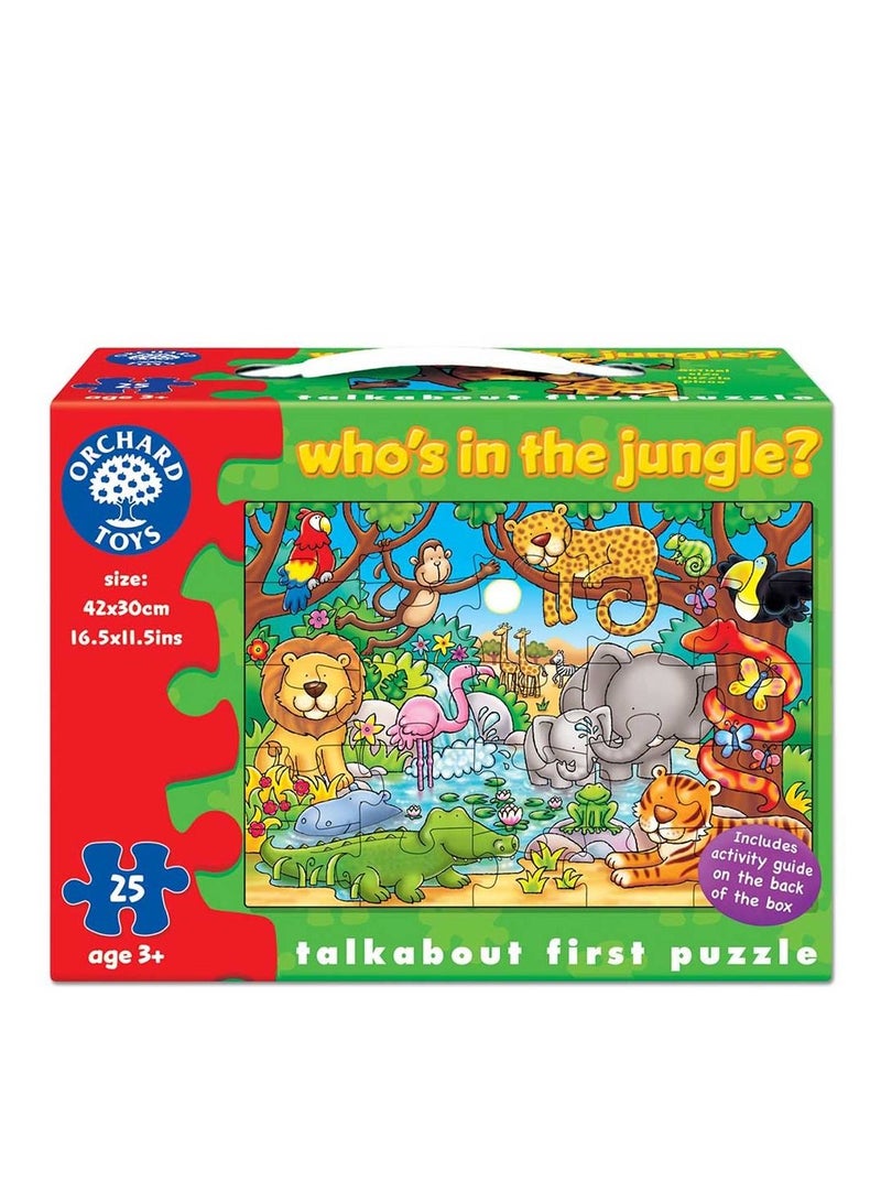 Orchard Who's In the Jungle puzzle  - Image 1