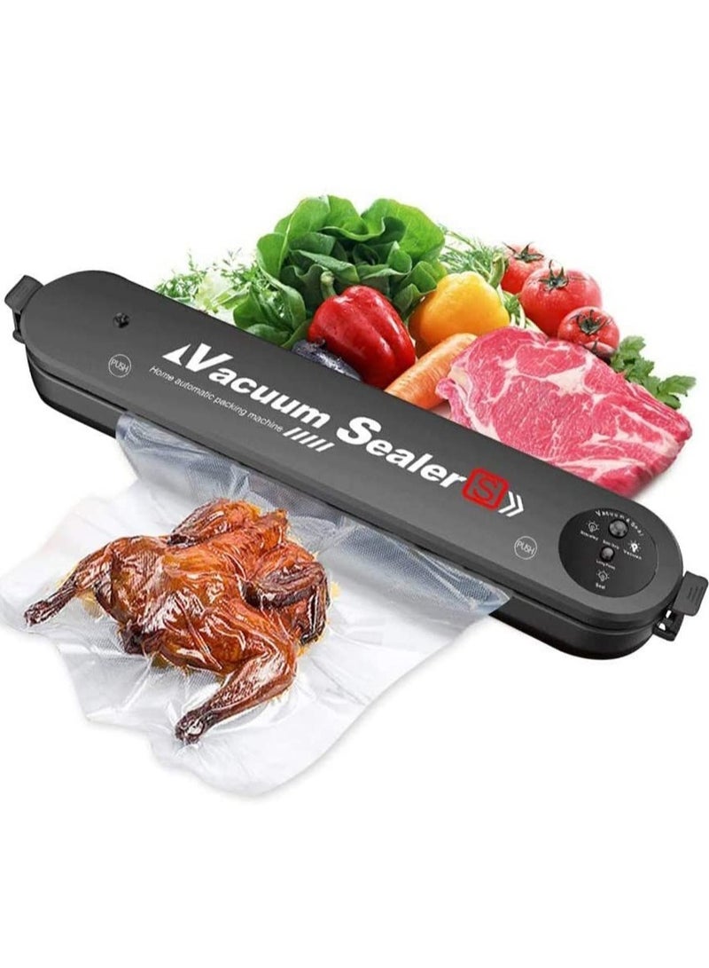 ELTRAZONE Vacuum Sealer machine, Compact Automatic Air Sealing System Preservation,Automatic Food Sealing Machine Vacuum Air Sealing System for Food Storage and Food Preservation - Image 1