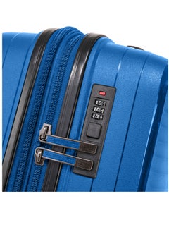 Light Weight PP Fashion Trolley Luggage Set of 3 Expandable Hard Case Suitcase with Safe Zipper and 4 Quite 360° Double Spinner Wheels CP002 Sapphire Blue - pzsku/Z1867AE8BAB43EC3CFA24Z/45/_/1697284288/64721fed-5ddb-4779-a060-6565069dba6c