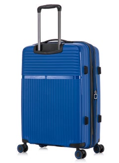 CABINPRO Light Weight PP Fashion Trolley Luggage Set of 3 Expandable Hard Case Suitcase with Safe Zipper and 4 Quite 360° Double Spinner Wheels CP002 Sapphire Blue  - Image 5