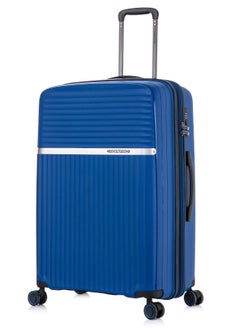 CABINPRO Light Weight PP Fashion Trolley Luggage Set of 3 Expandable Hard Case Suitcase with Safe Zipper and 4 Quite 360° Double Spinner Wheels CP002 Sapphire Blue  - Image 3