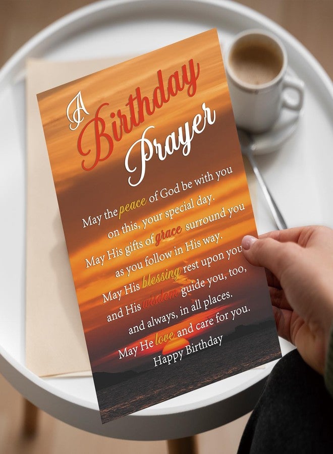 Asmallgf Religion Birthday Card for Women Men Her Him，Christian Birthday Gifts for Believer（The grace and blessings of God） - Image 5