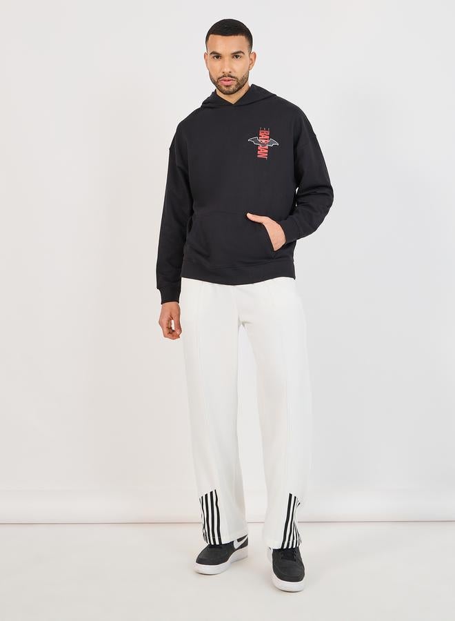 Styli Oversized Stripe Hem Joggers  - Image 2