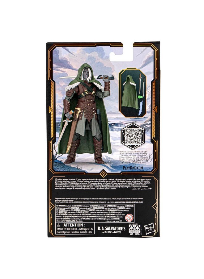 Dungeons & Dragons R.A.Salvatore'S The Legend Of Drizzt Golden Archive Drizzt Action Figure,6-Inch Scale D&D Action Figures  - Image 3
