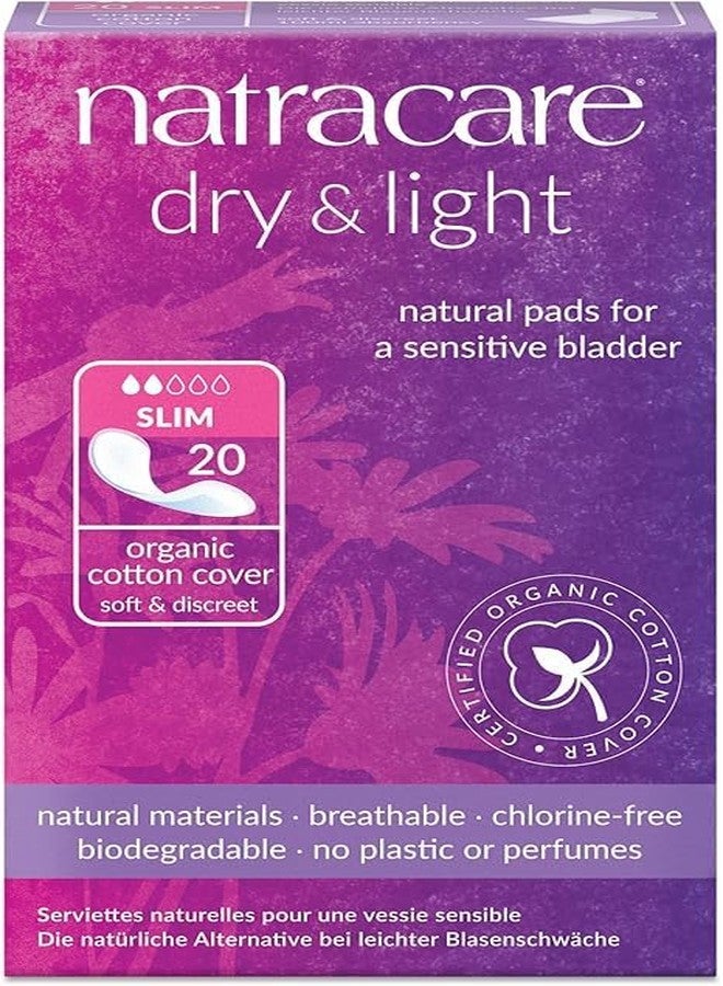 Natracare Dry and Light Incontinence Pads 6 Packs of 20 (120 Pads Total - Image 5