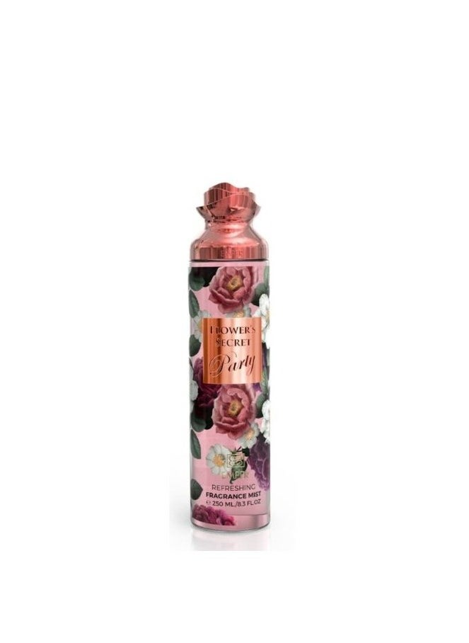 Emper Flowers Secret Party - Pour Femme - Fragrance Mist - 250 Ml 