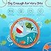Fun Express Little Fisherman Party Paper Dinner Fishing Themed Decoration Paper Plates Fishing Disposable Dessert Plates for Little Fisherman Birthday Events Party Supplies 8 Pieces - Image 2