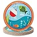 Fun Express Little Fisherman Party Paper Dinner Fishing Themed Decoration Paper Plates Fishing Disposable Dessert Plates for Little Fisherman Birthday Events Party Supplies 8 Pieces - Image 4