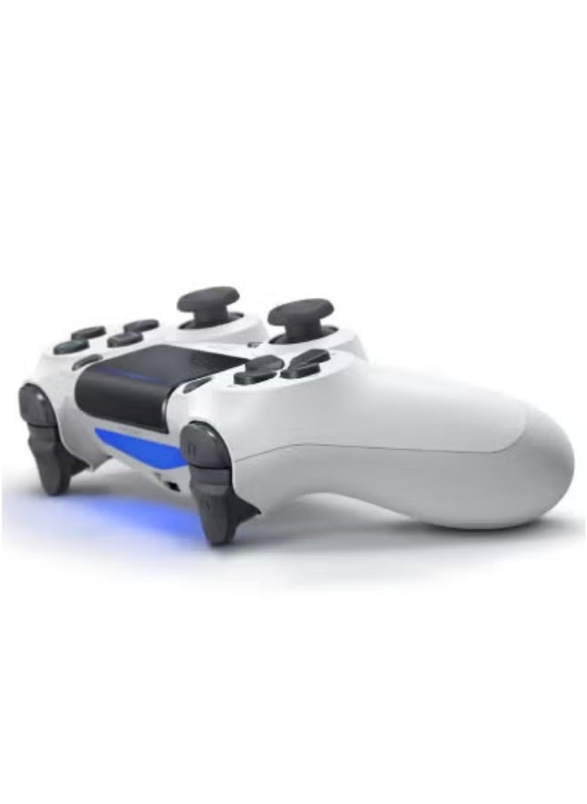 4 Wireless Controller White – Official Version Compatible with PlayStation 4 and PC – Ergonomic Design with Responsive Buttons, Built-in Speaker, and Precision Motion Sensors – Enhanced Comfort and Control for Ultimate Gaming Experience  - Image 3