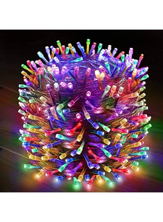 جيهام 100 مصباح LED متعدد الألوان 8 أوضاع إضاءة خرافية من الأسلاك النحاسية الزخرفية - سلسلة إضاءة خارجية مقاومة للماء لشجرة عيد الميلاد والحفلات والمنزل والحديقة - Image 4