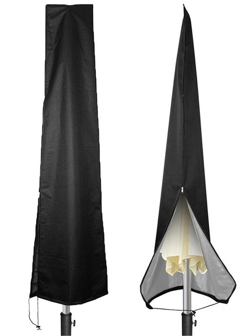 Generic Oxford Fabric Umbrella Covers, Waterproof Patio Parasol Covers with Storage Zipper Bag Fits 7ft to 11ft Umbrellas for Outdoor Market Umbrellas  - Image 1