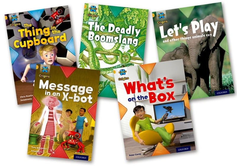 Project X Origins Gold Book Band Oxford Level 9 Communication Mixed Pack Of 5