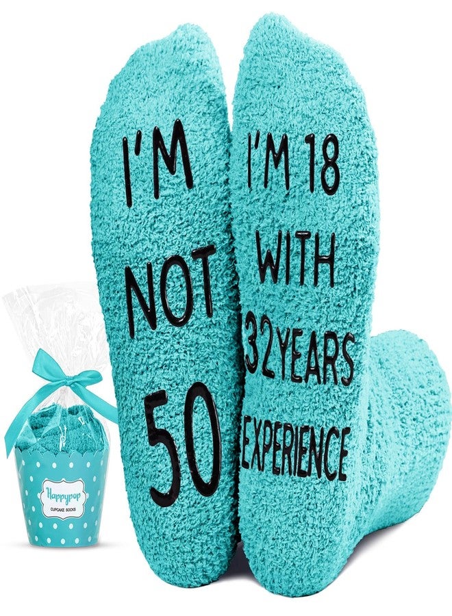 Happy Pop HAPPYPOP 50th Birthday Gifts for Her - Socks for 50 Year Old Women Friends Men, Female Men Birthday Gift Ideas in Their 50s - Image 1