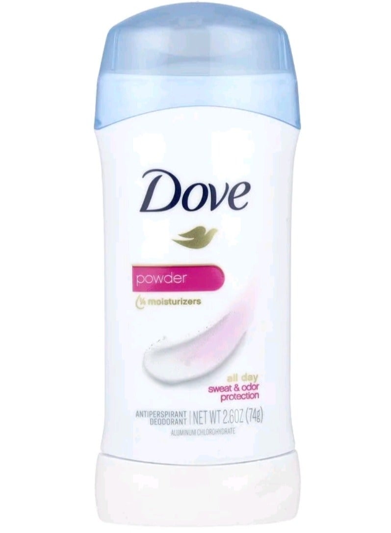 دوف مزيل عرق مضاد للتعرق، بودرة، 2.6 أونصة (74 جم) - Image 1