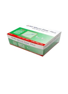 BD Micro-Fine Plus Insulin Syringe 30x8mm 1ml 100's 