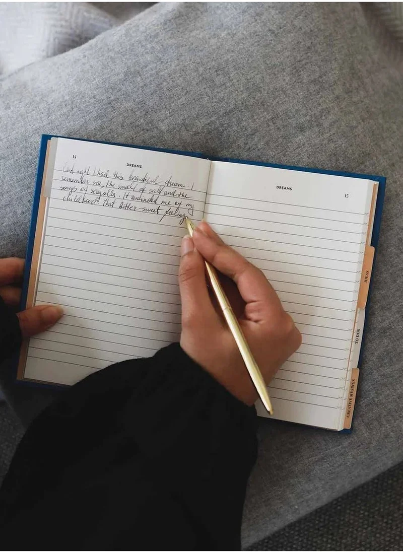 أنتلجينت_تشينج Intelligent Change Night Notes Journal - Handmade in Italy