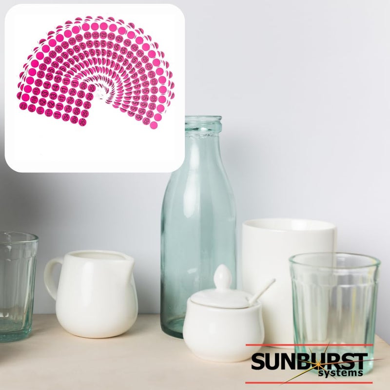 Sunburst Systems 7035 Priced Garage Sale Stickers, 1,000 Count Pre-Printed Labels, Pink - Image 4