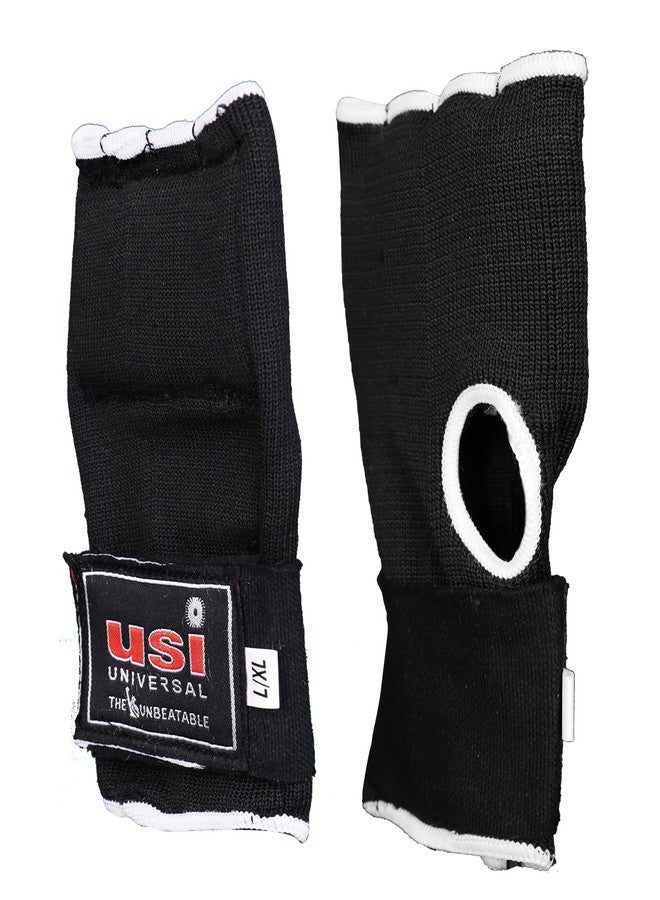 USI UNIVERSAL Boxing Inner Gloves, 628 Inner Gloves For Boxing, MMA, Kick Boxing, Karate Training, Rib Construction, Lightweight, Padded Knuckles, Wrap Length 2.5m/98.5" (Size L/XL) - Image 1
