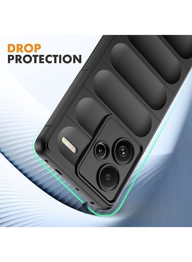 General The case is compatible with Xiaomi Redmi Note 13 Pro+/Plus 5G, 2-pack tempered glass screen protector, soft TPU liquid silicone case, shockproof and scratch-resistant rubber case  - Image 3