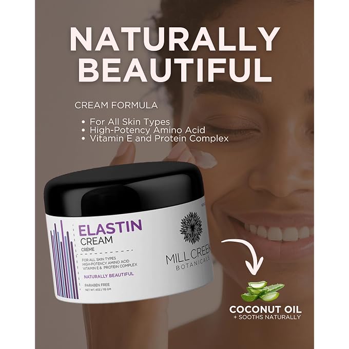 MILL CREEK ELASTIN CREME, 4 OZ - Image 2