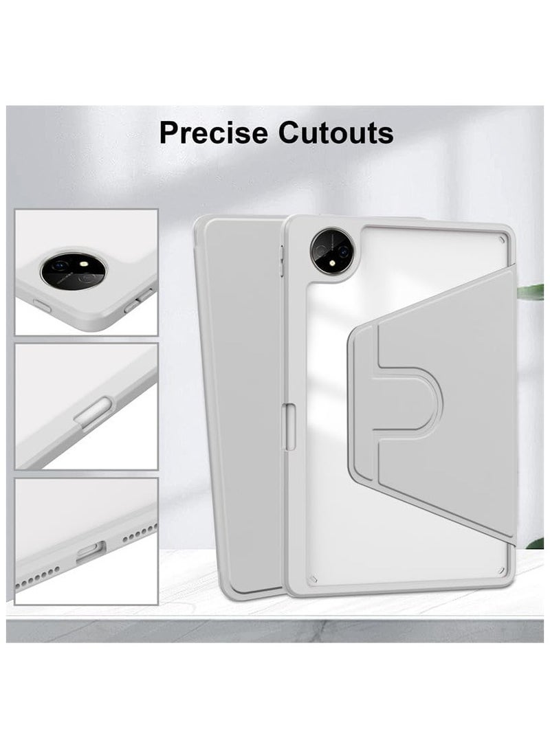 General Clear Back Case Compatible with Huawei MatePad Pro 13.2 inch 2023 with Pen Holder, 360 Degree Swivel Stand Flip Smart Tablet Cover Auto Sleep/Wake Tablet Case  - Image 3