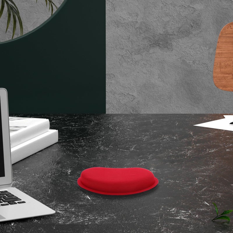 Red Ergonomic Eva Mouse Wrist Rest Cushion for Computer Laptop Office Home - Image 5