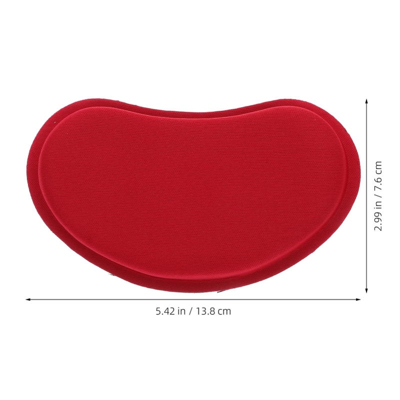 Red Ergonomic Eva Mouse Wrist Rest Cushion for Computer Laptop Office Home - Image 3