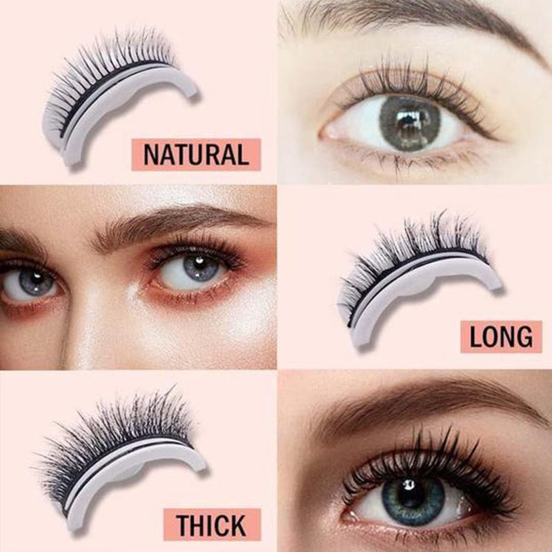 Self-adhesive False Eyelashes Thick Eyelashes Glue-free Self-adhesive Eyelashes - Image 3