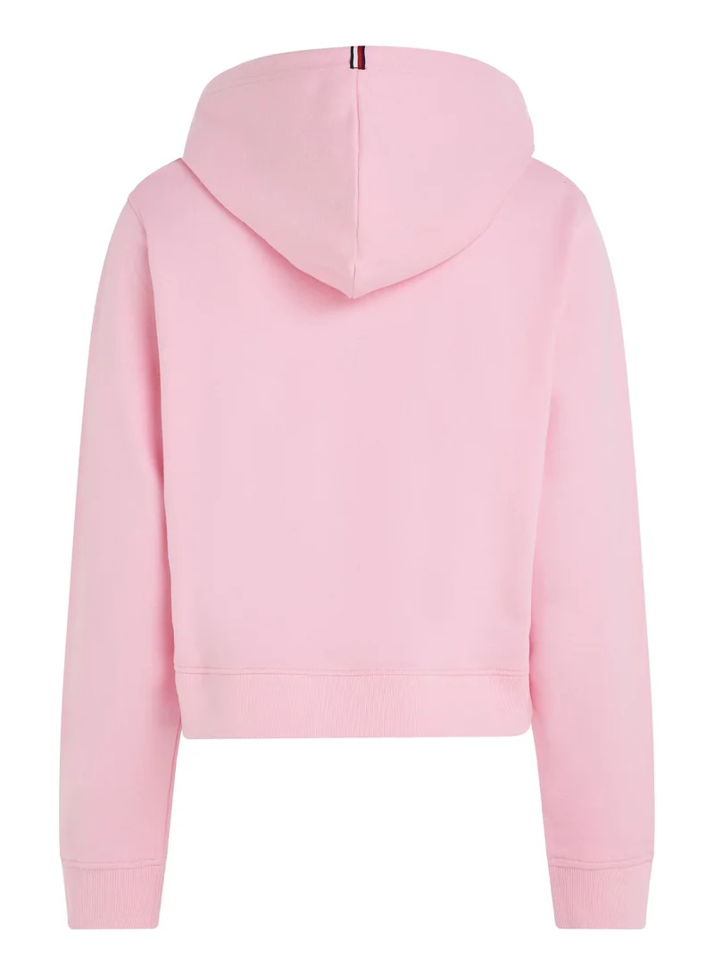 TOMMY HILFIGER Pocket Detail Knitted Hoodie